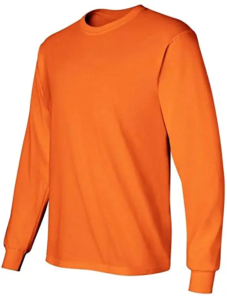 Быстросохнущие высоковидимые рубашки с логотипом на заказ из 100% полиэстера, с длинным рукавом, рабочая одежда для безопасности, строительные рубашки