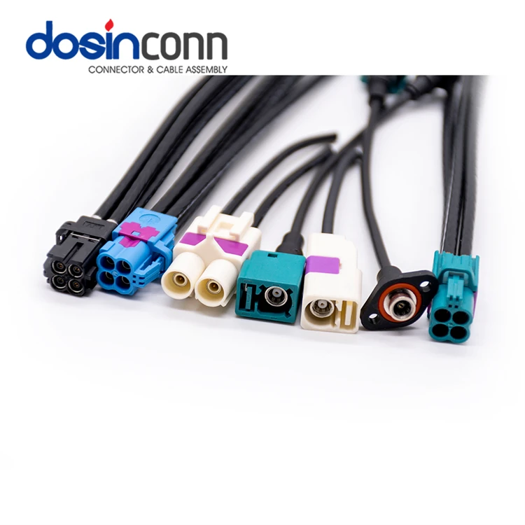  keisnoaja Fakra HSD Connector LVDS Cable Extension 1M with 6Pin  H Code Female to Female : Electronics