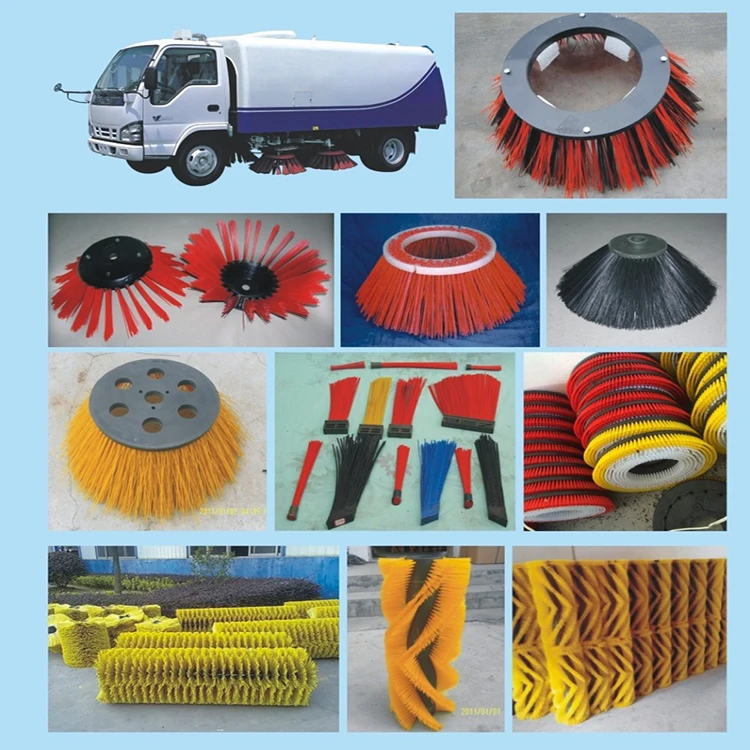Hot Sale Customize Gutter Broom Road Sweeper Pp Side Brush Street Sweeper Brush Buy Road