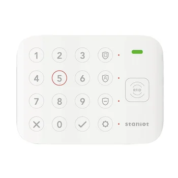 Staniot WiFi Home Burglar Security Alarm System Wireless 433Mhz 4.3 Inch Display Screen Full Touch Control