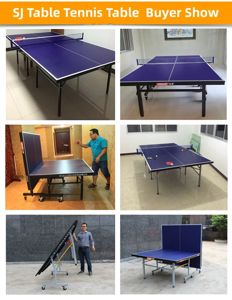 Professional International Standard Size 15mm Mdf Folding Table Tennis