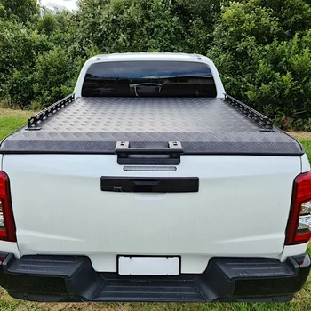 High Quality 4x4 Waterproof Aluminum Hard Lid Pickup Truck Bed Tonneau Cover Hard Lids For Ford Ranger F150/250 GMC Sierra