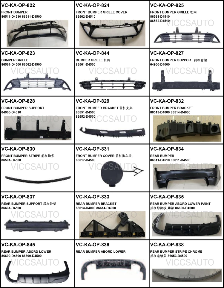 起亚optima 2019汽车前保险杠原始设备制造商86511-d4510 86511-d4500 - Buy 汽车汽车前保险杠,适用于起亚 ...
