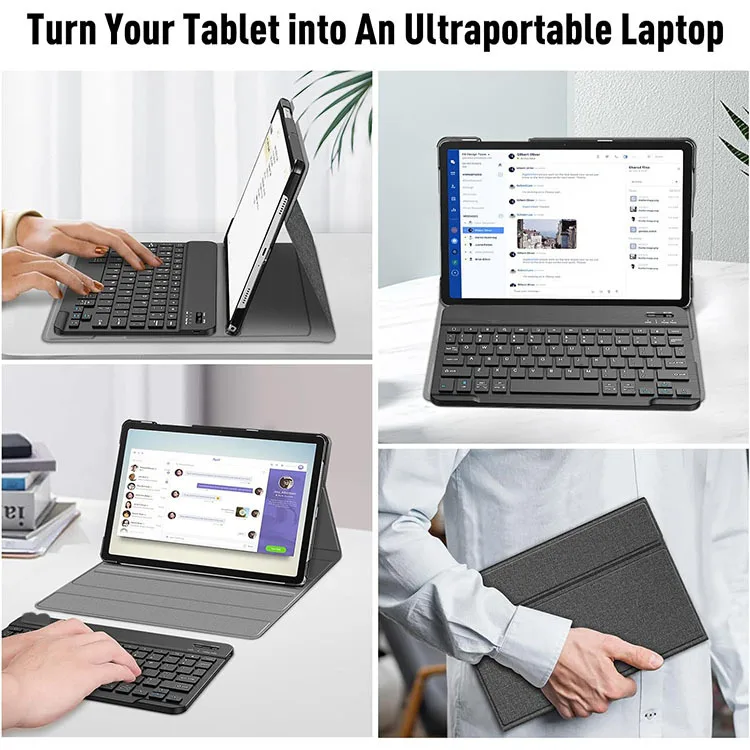 Samsung Galaxy Tab A9 Plus Case Magnetic Keyboard Cover