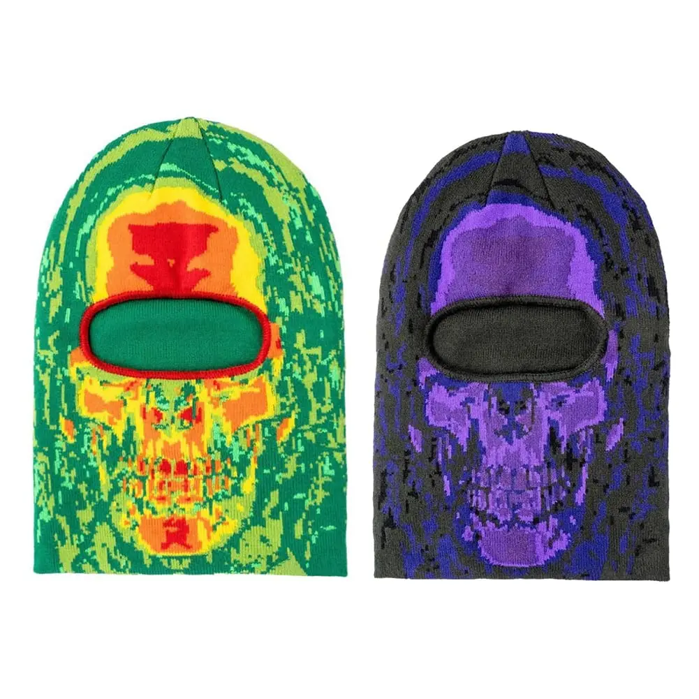 passamontagna con maschera integrale