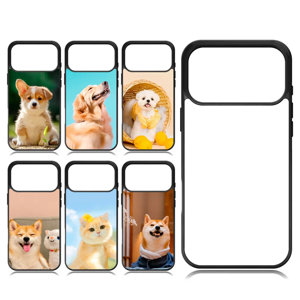 product laudtec heat transfer printing phone case for iphone 17 air pro max blank 2d tpu pc customized print logo printed cover sjk1059-3