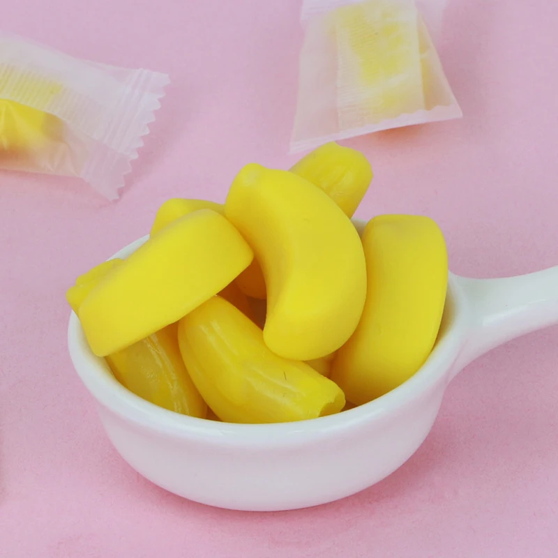 Bulk 4D Peeled Peach Grape Mango Fruit Shape Jelly Gummy Candy Filled Fruit Jam Peeled Gummy Jelly Candy