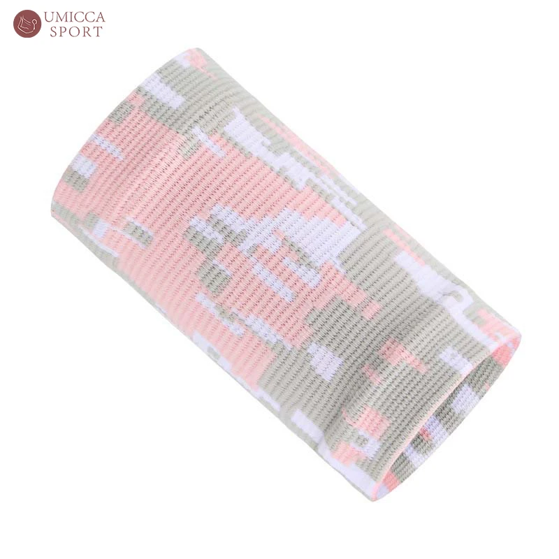 Custom Sweat Bands Knitted Tennis Personalized Wrist Sweatband Outdoor Custom Logo Embroidered Sports Fitness Wristbands