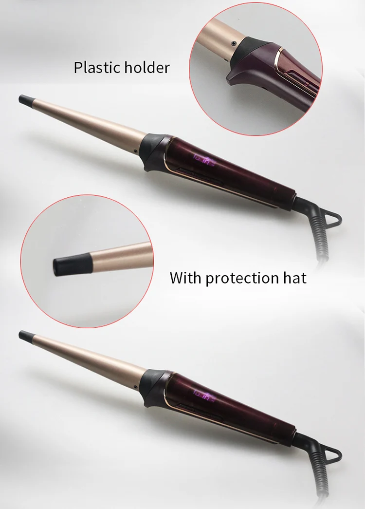 Flexible Curling Rods Automatic Hair Steam Curler Ceramic Curling Iron