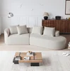 KHAKI + Chenille + Foam + 4 Seat