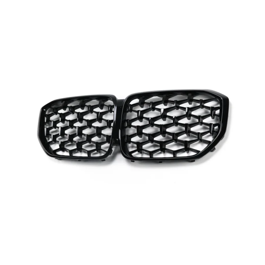 product tiypeor  kidney front grille for bmw x5 g05 2019  2023 car abs gloss black auto part gloss black diamond line-4