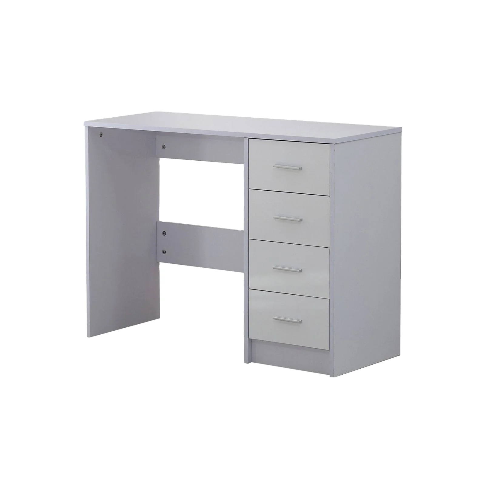 Tvilum 43 Rectangular White Drawer Writing Desk With, 46% OFF