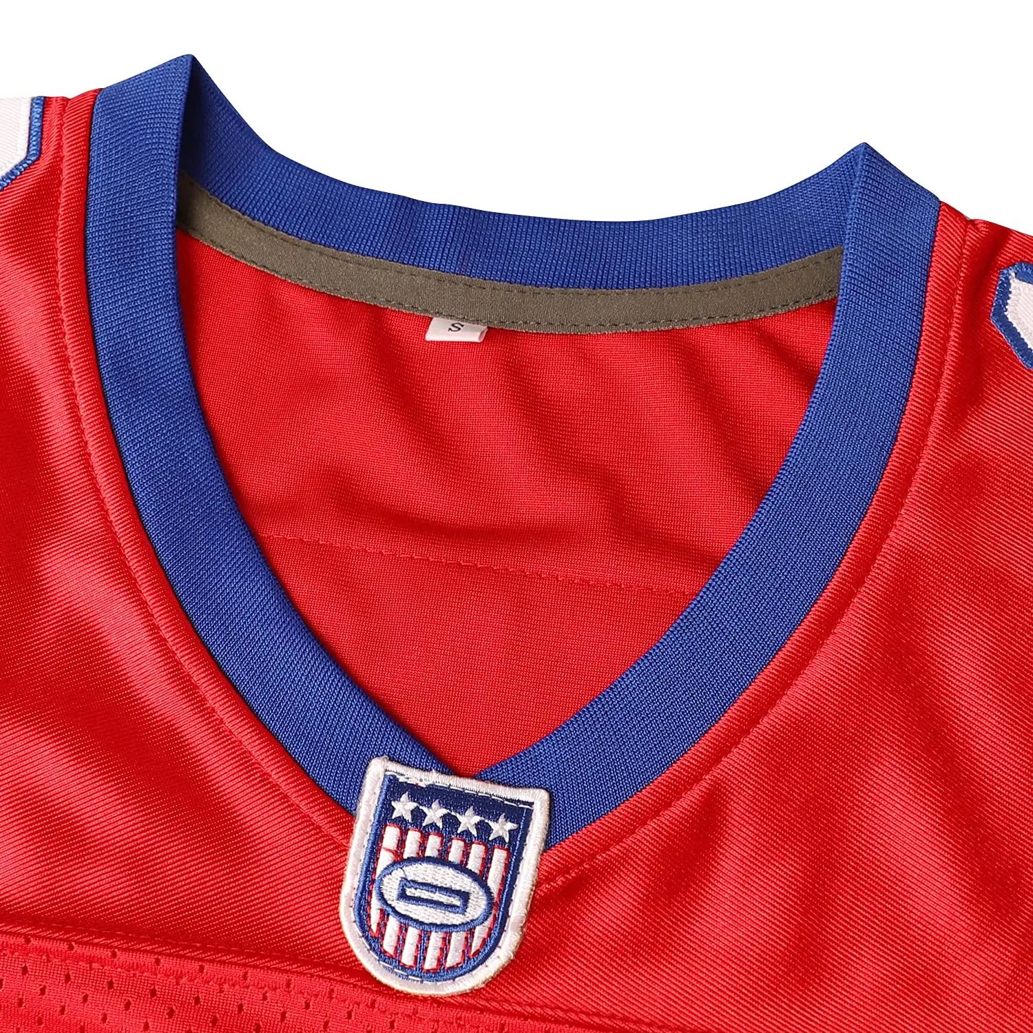 Custom Stitched Tackle Twill Polyester Mesh American Football Jersey