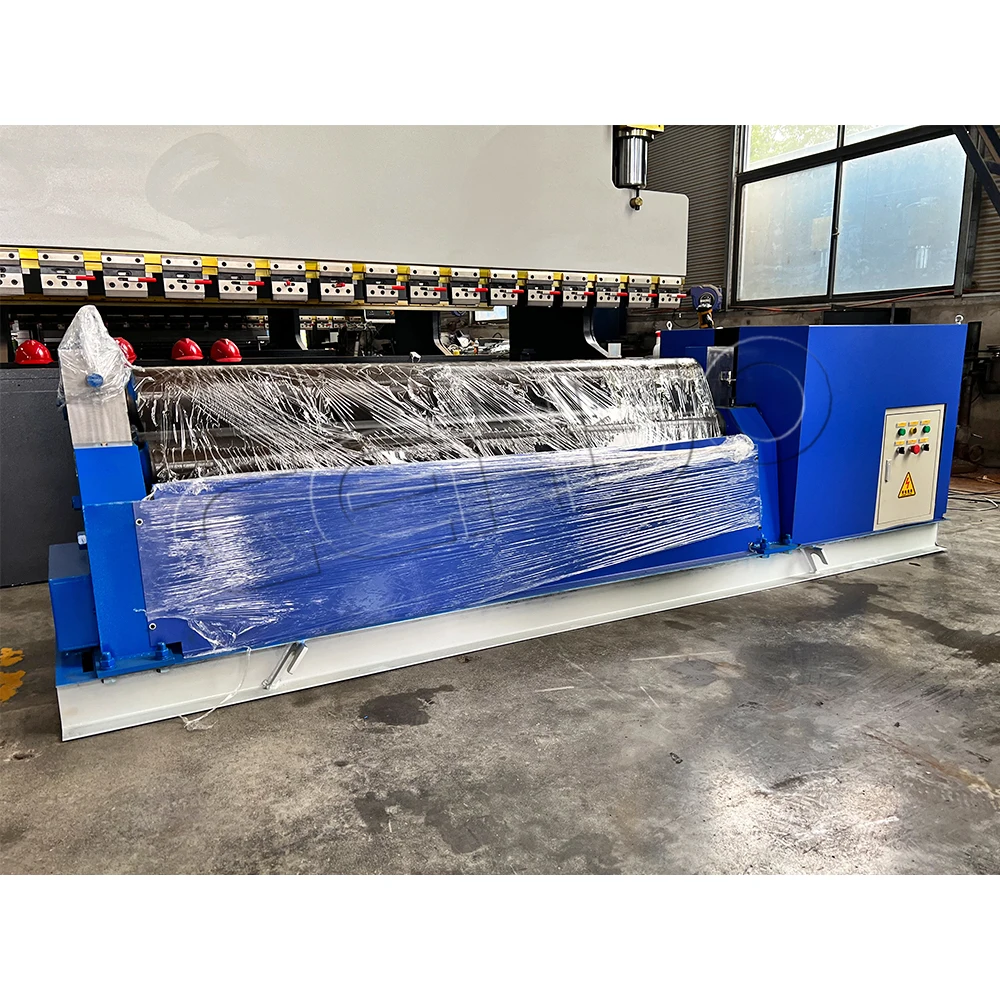 2025 Iron Sheet Bender Metal Sheet Mechanical Rolling Machine 3 Roller Steel Plate Bending Machine for Sale