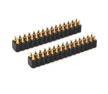 High Current 2.54mm Pitch Male 30 Pin PCB Connector Spring Loaded Pogo pin Connector SMD type