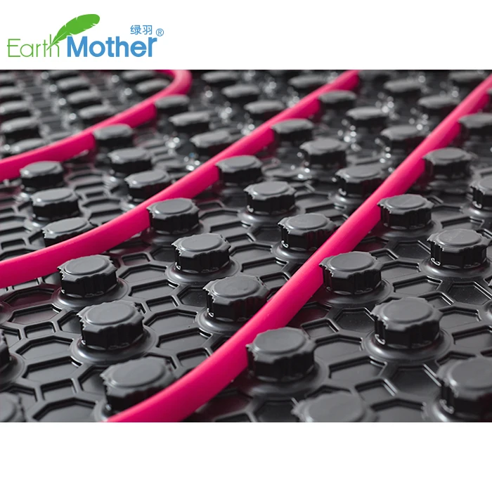 Modern Design Radiant Cooling Panel with 16mm Pipe Hydronic Floor Heating Insulation Infrarrojos Folios Radiantes