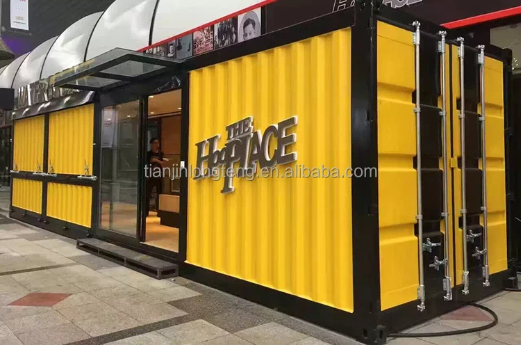 40 Feet 40ft Shipping Container Coffee Shop Container Restaurant With