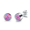 Pink purple opal