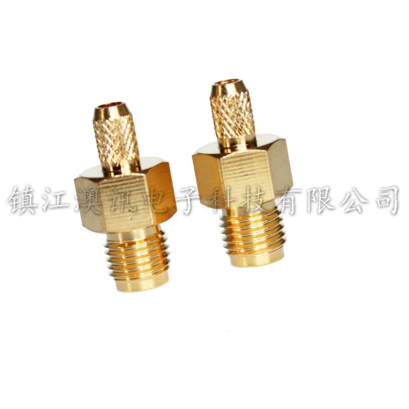 product factory sma c k2 rf connector all copper gold plated female sma connector for wholesale-1
