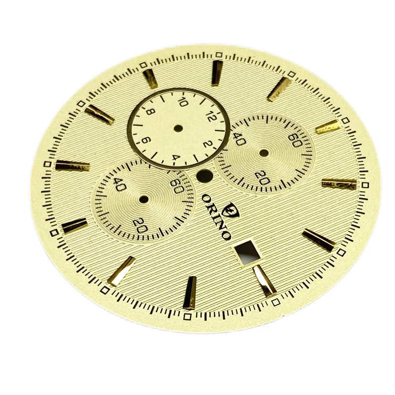 Factory Made Chronograph Watch Dial Watch Parts Buy Custom Etching