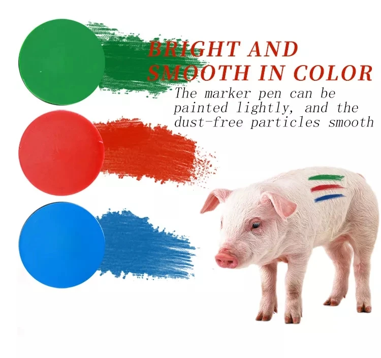 Animal Marker Stick Pig Identification Marking Crayon Livestock Marking Pen Hog Marker Crayon Pens