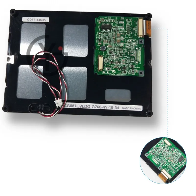 KCG057QV1DB-G66 Kyocera 5.7 LCD Panel, used