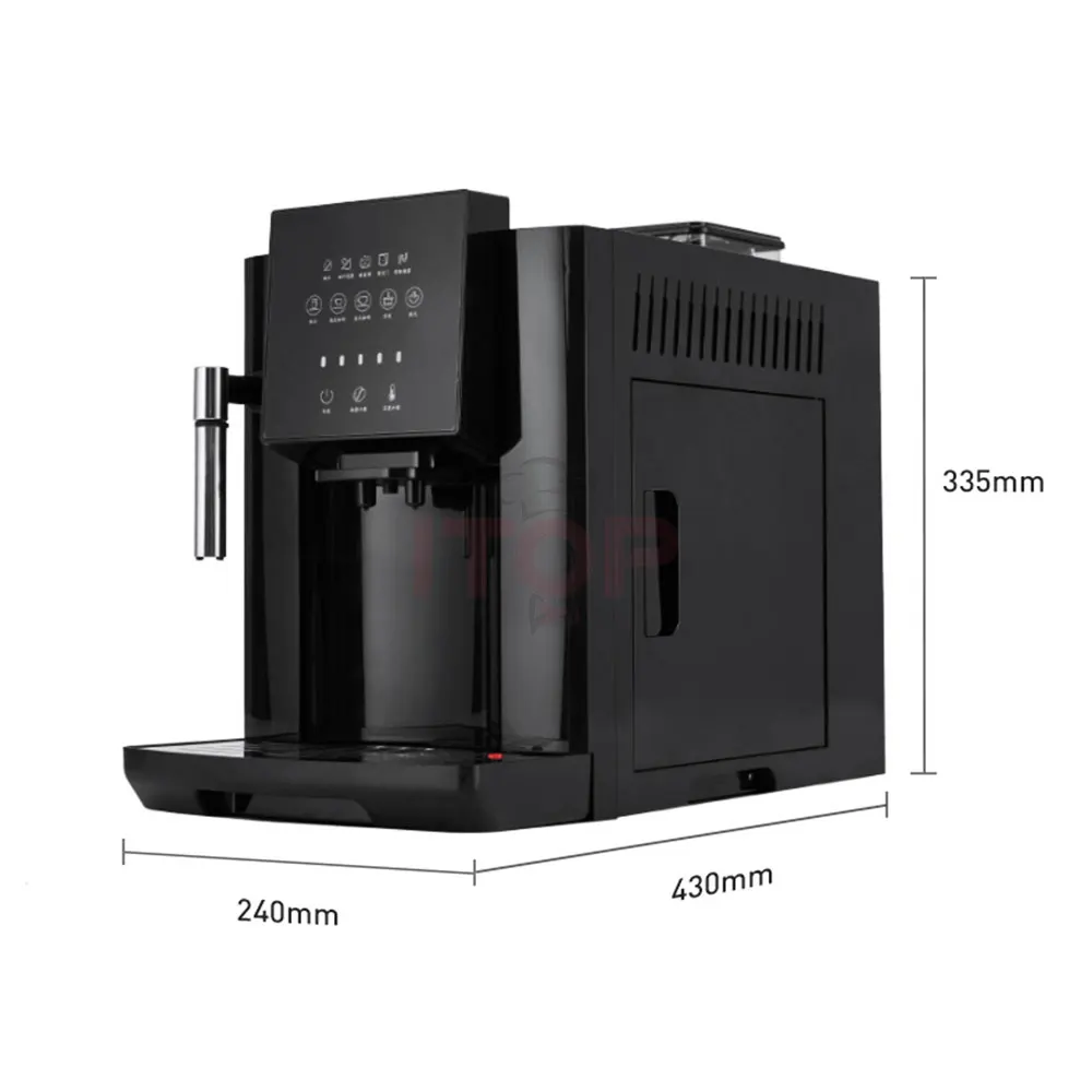 ITOP Keep Warm Coffee Machine 1200W Ekspres Do Kawy 12 Cups 19 Bar Full Automatic Coffee Maker
