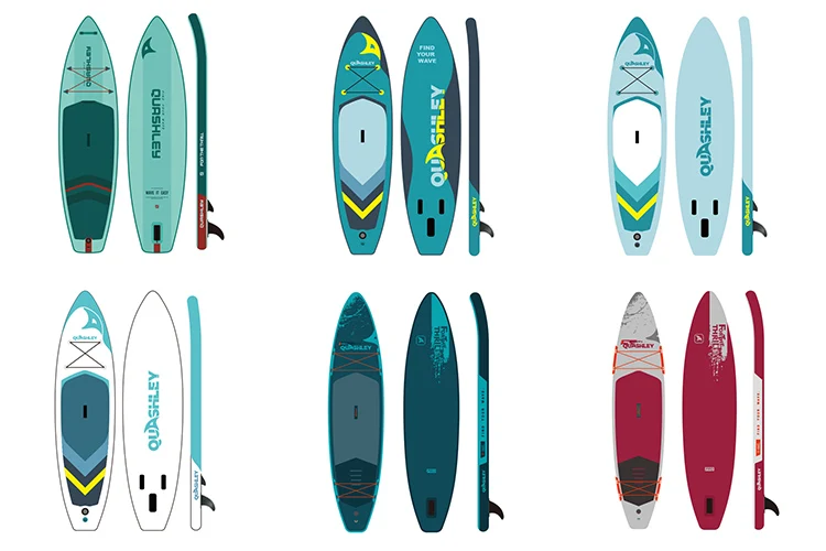 2021 Quashley Surfboard Sup Bamboo Stand Up Paddle Board 11 Sup Board