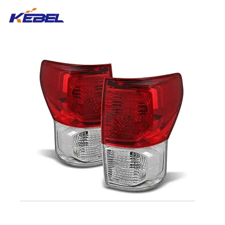 product kebel auto parts accessories red lens tail lamp oem tail light for toyota tundra 2007 2008 2009 2010 2011 2012 2013-4