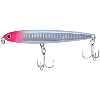 Factory Wholesale Long-Range Submersible ABS Plastic Bait Ghost Fly Lure with Three-Hook Blood Groove Hooks – Hard Lure – view 2