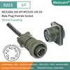 MS3106A 14S-6P+MS3102 14S-6S Conector Macho+Conector Hembra
