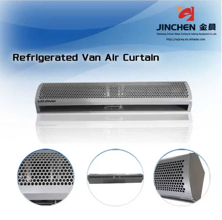 Vehicle car door mounted loading cold storage cooling food truck bus van DC 12V 24V air curtain