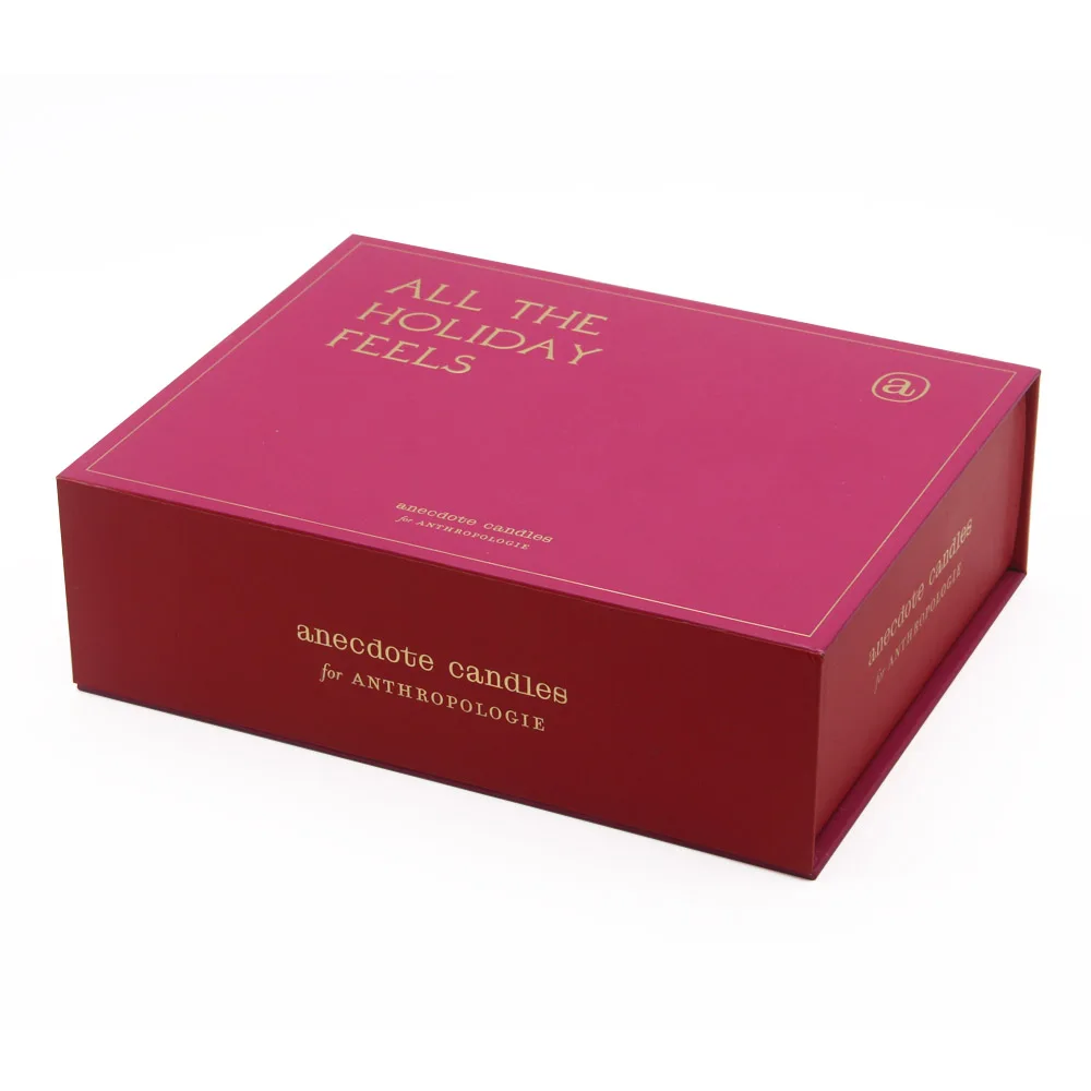 Custom Empty Caja De Carton Para Velas Emballage Boite A Bougie Luxury 7702