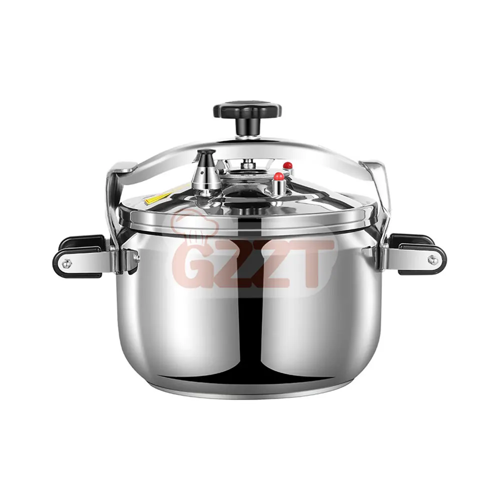COMMERCIAL INDUSTRIAL QUICK POT STAINLESS STEEL SANDWICH BOTTOM PRESSURE COOKER