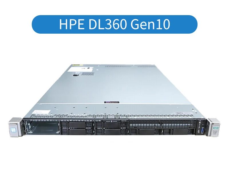 Hpe Dl360 Hdd 1u Rack Server Case Server Hp Dl360 Gen10 Used Server