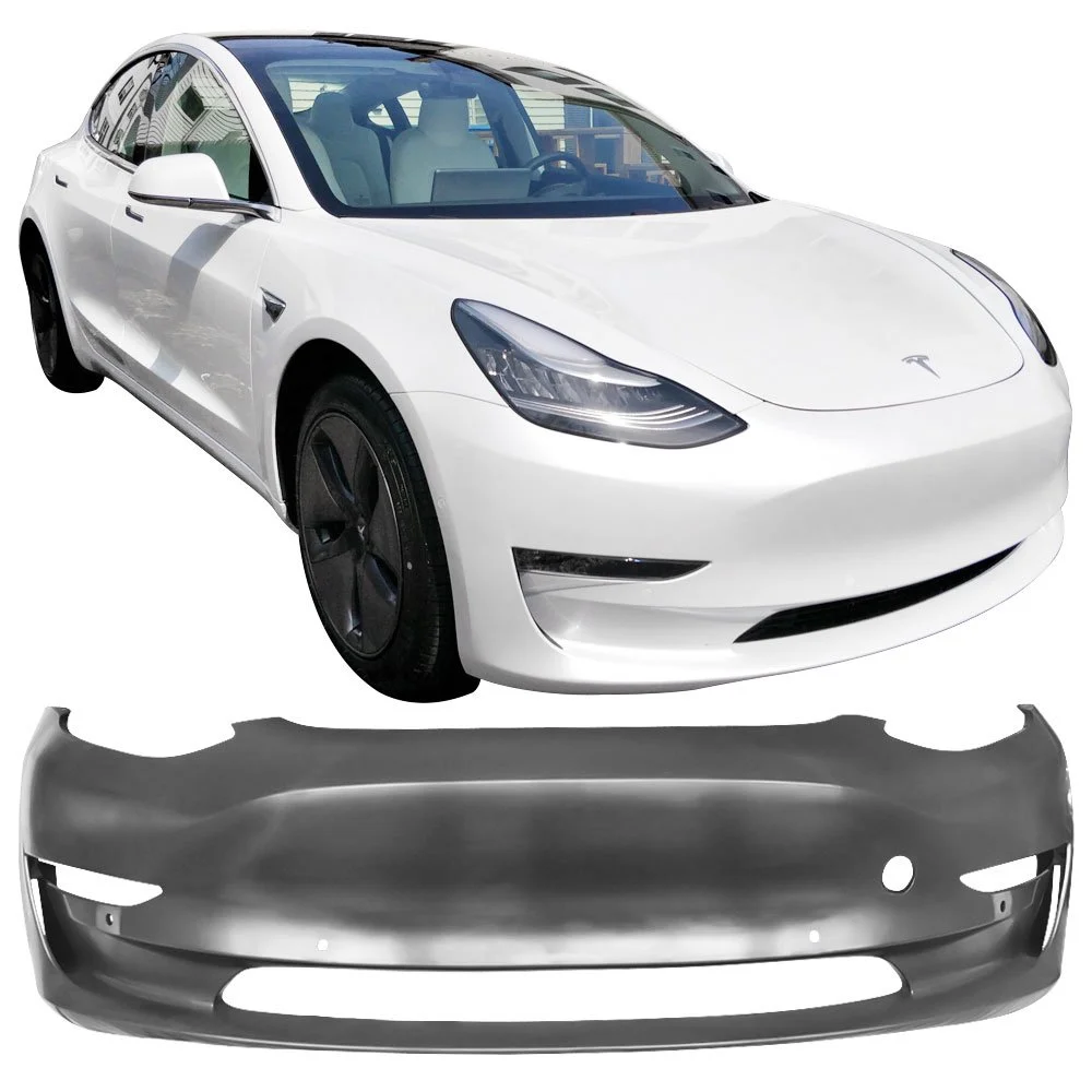 Tesla Bumper For Tesla Model 3 Front Bumper 20172019 Grille Cover