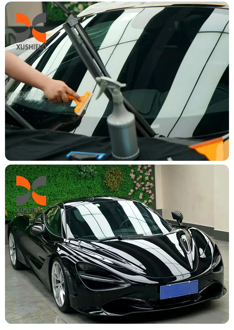 Clear Waterproof Explosion Proof TPU Window Film PPF Film for Windshield Protection
