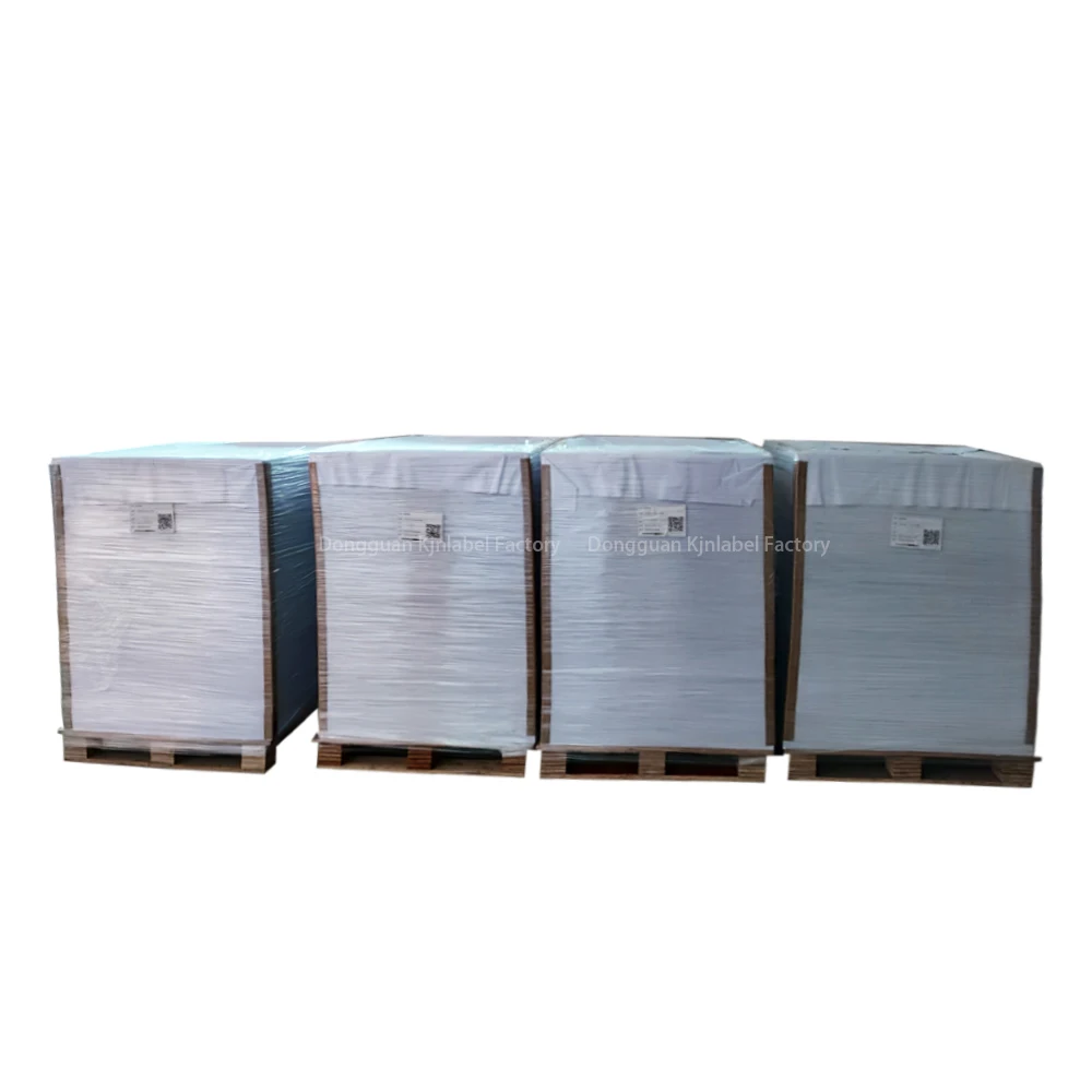 Offset Printing 70x100cm Self Adhesive Sticker Paper Glossy Cast Coated Art Paper Hot Melt Adhesive Paper & Film