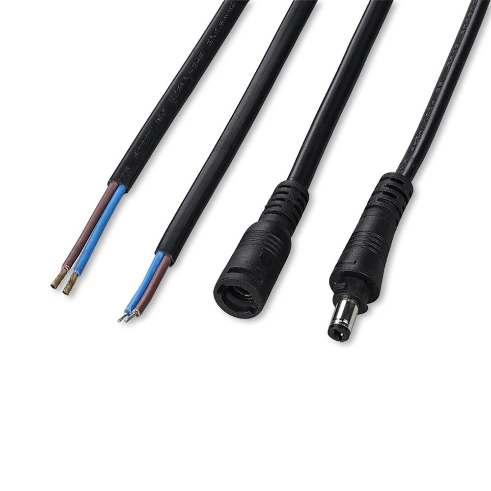 LOT 10X Connecteurs DC Jack Male / Femelle  5 Male / 5 Femelle  Pour Alimentation Cameras Cctv 21mm X 55mm 3760211227166