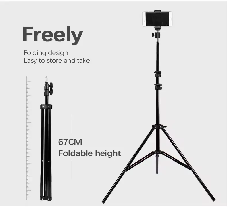 2m Tripod Stand for Phones & Camera 8 Tripod Stand for Phones & Camera | Generic 2m Tripod | Tripod Stand for Phones & Camera |