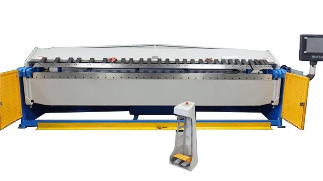 12~25 Gauge Sheet Metal Finger Box And Pan Brake Bender Cnc Folding ...