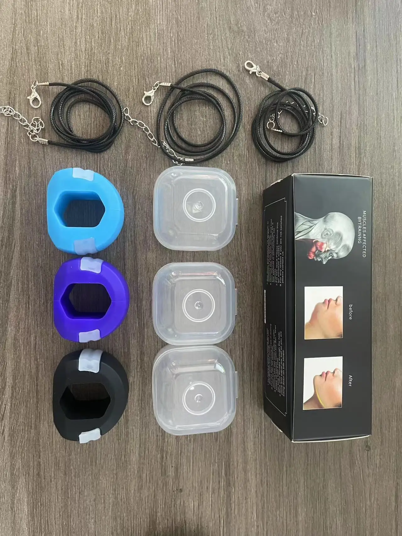 Factory Price Jawline Exercise Stress Ball Face Jaw Exerciser Trainer