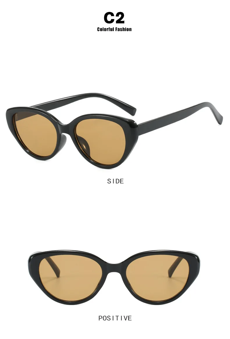2024 Nuevas gafas de sol ojo de gato Gafas de sol retro de alta calidad Fábrica al por mayor Sombra Mujeres Logotipo personalizado