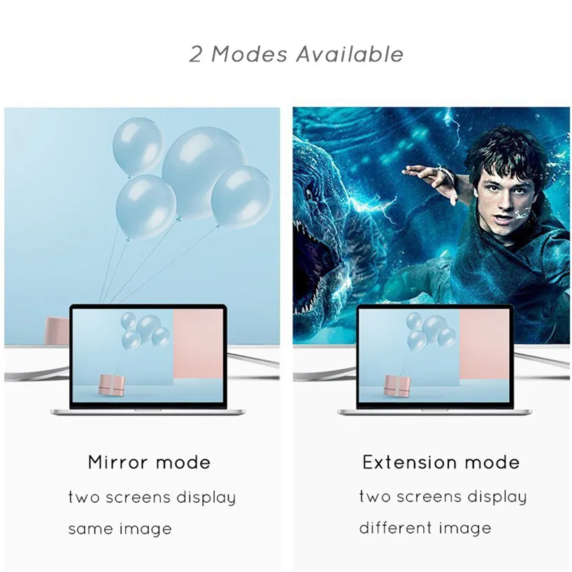 4  2 in 1 USB C 3.1 HDMI VGA Adapter TYPE C Type-c to HDMI 4K VGA UHD Converter Adapter For Macbook Samaung  Huawei Google