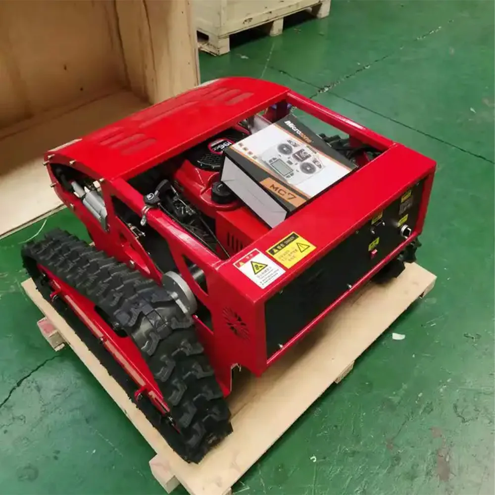 Remote Control Electric Robot Lawn Mower Small Lawn For Wasteland Mower