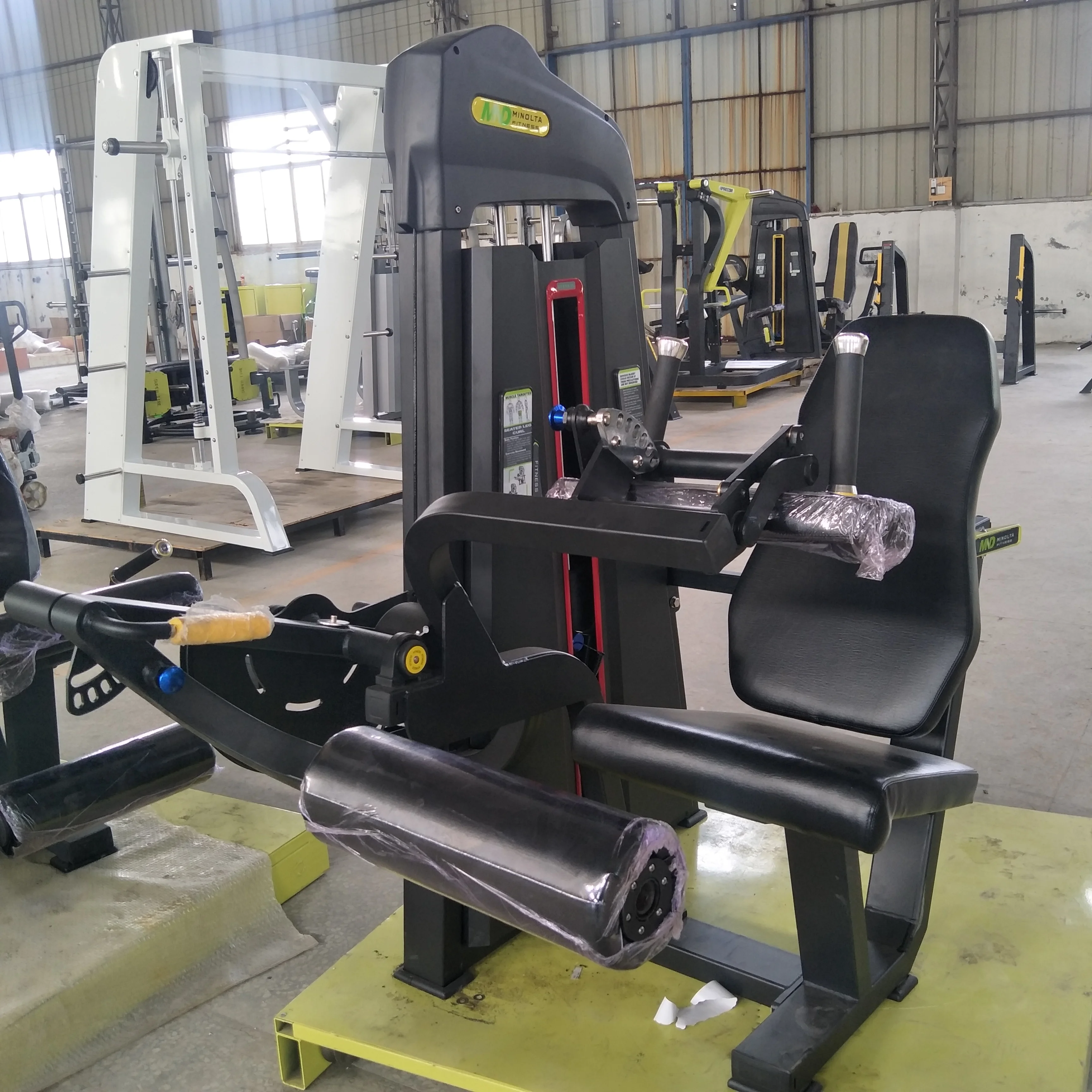 Fitness Body Building Machine Commercial Seated Leg Extension Curl Gym Equipment Support OEM