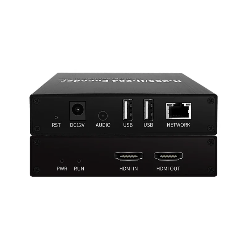 4K H.265 H.264 HDMI to IP Video Encoder PoE Wireless HDMI Encoder Support USB Camera RTSP/ RTMP/SRT/ONVIF Protocol manufacture