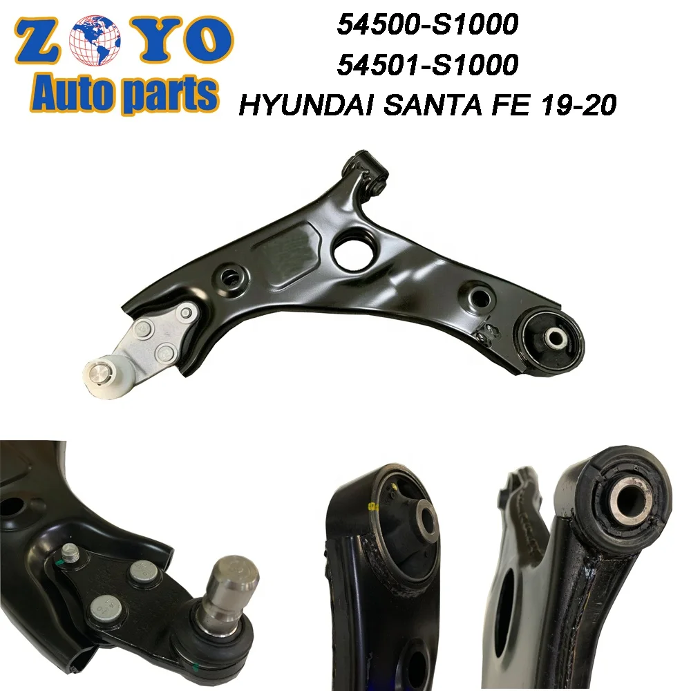 Piezas de suspensión de coche brazos de Control superior e inferior delanteros traseros para Hyundai Sonata Accent Elantra Santa Fe para Kia Picanto Forte Piezas de suspensión de coche brazos de Control superior e inferior delanteros traseros para Hyundai Sonata Accent Elantra Santa Fe para Kia Picanto Forte