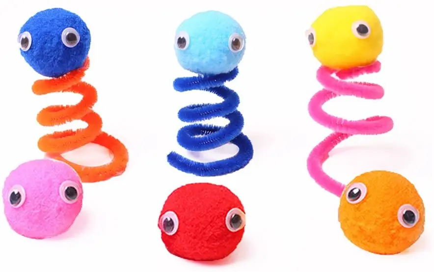 
 500 шт. 1 дюймов Ассорти помпонами многоцветный съемки посвященной дню Святого Валентина декоративно-прикладного искусства пушистые Помпоны шарики набор «сделай сам» для Творческих ремесел  