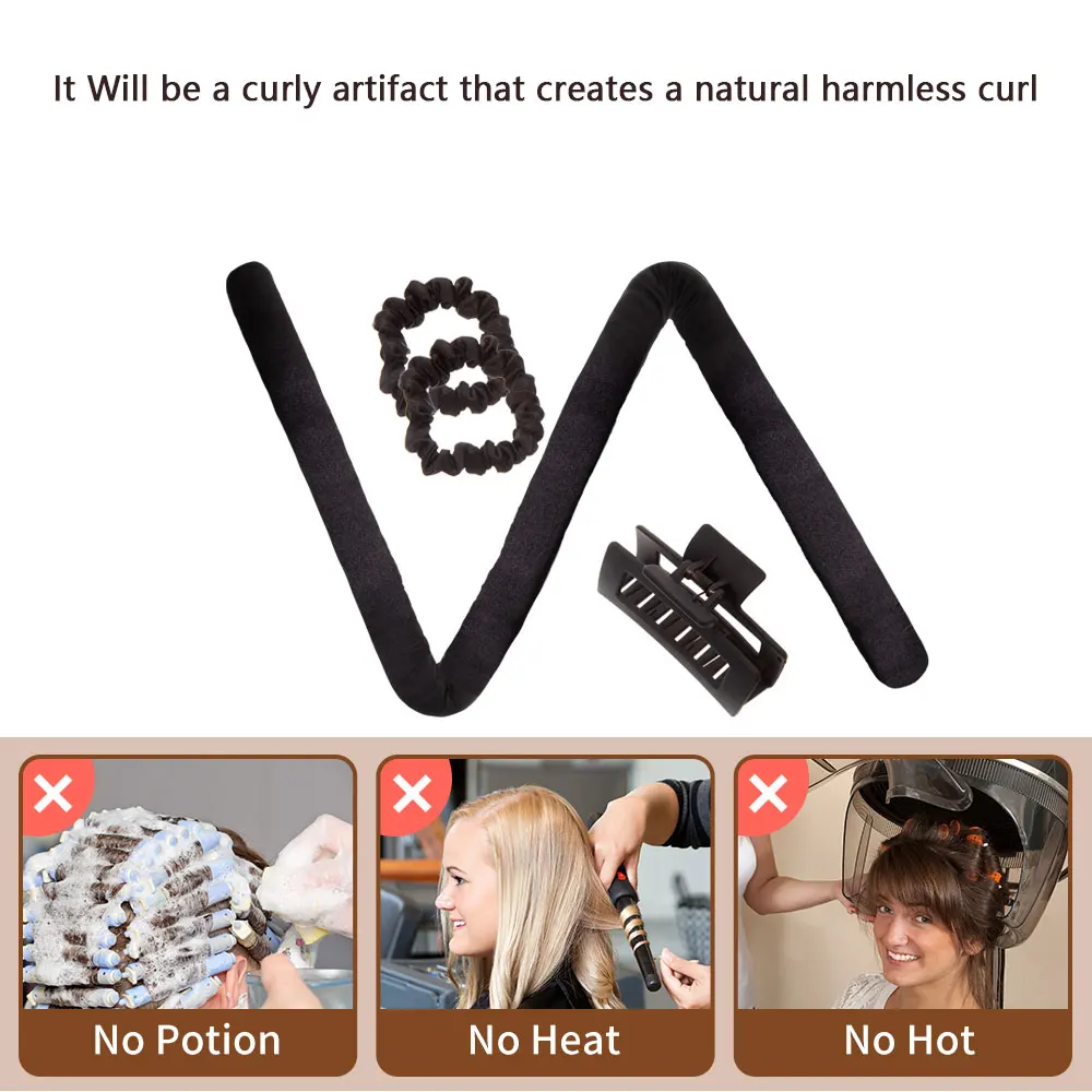 Щипцы для завивки волос из шелка тутового шелкопряда, 22 мм, 100% класс 6 А